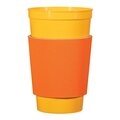 What are the shipping options for cup sleeve orders from Anypromo.com?